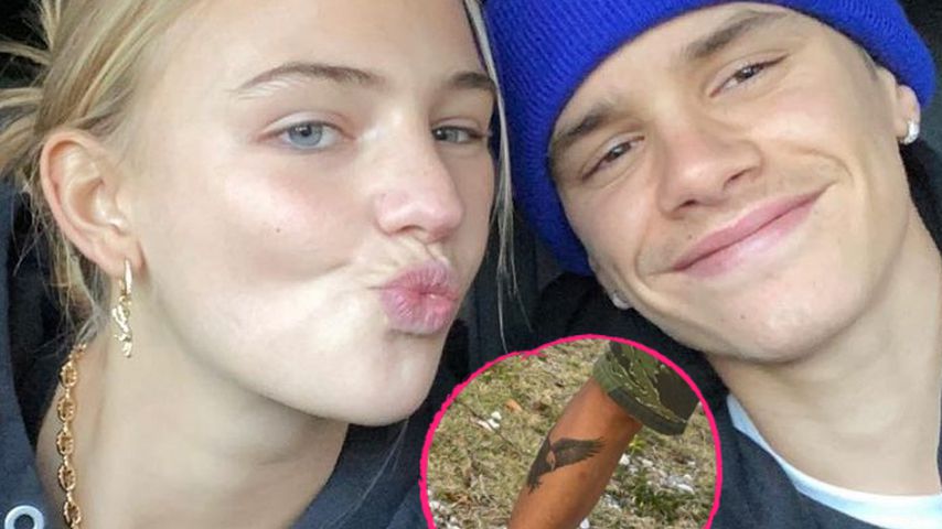 Romeo Beckhams Freundin Mia ist kein Fan von seinem Tattoo!