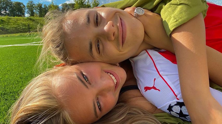 Mia Regan und Romeo Beckham