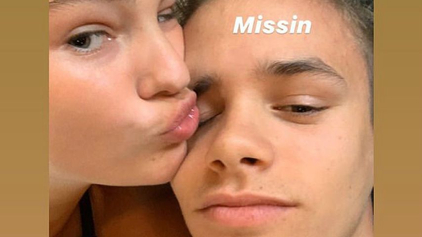 Mia Regan und Romeo Beckham