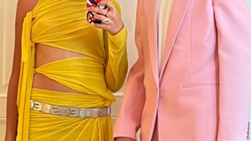 Mia Regan und Romeo Beckham, April 2022