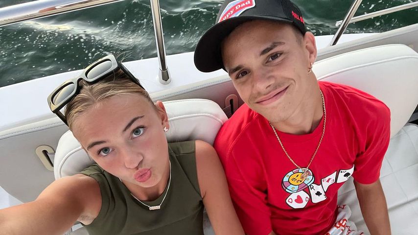 Endlich! Romeo Beckham und Freundin Mia Regan wieder vereint