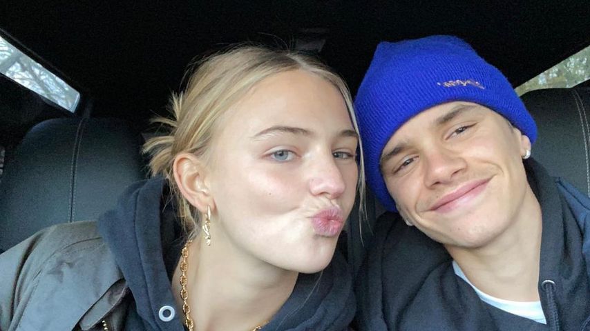Mia Regan und Romeo Beckham im Dezember 2020
