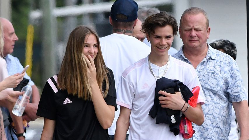 Mia Regan und Romeo Beckham
