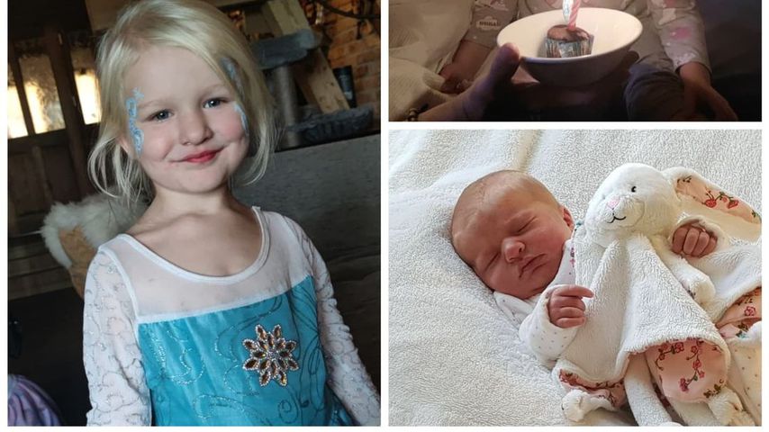 Mia Rose Müllers Geburtstags-Collage von Mama Melanie Müller