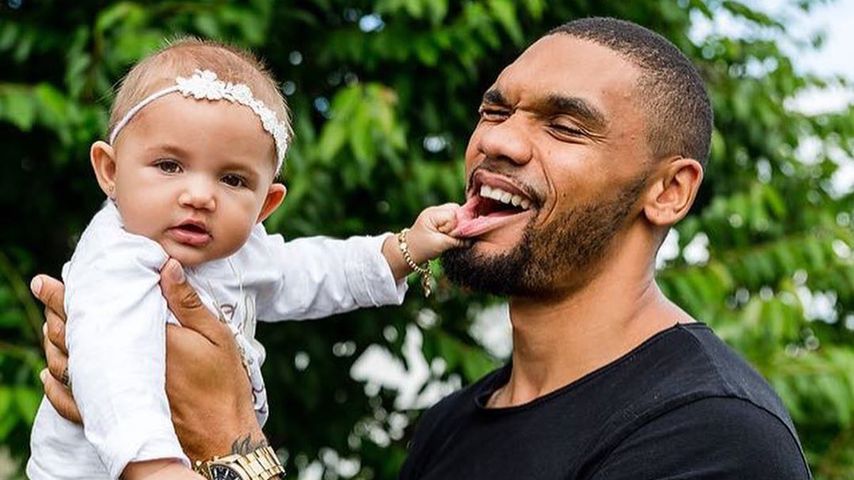 Dominic Harrison und seine Tochter Mia Rose