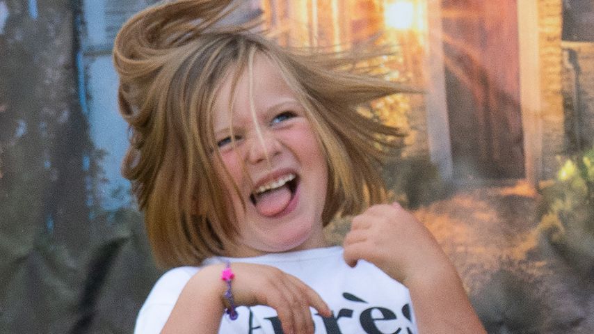 Mia Tindall im Gatcombe Park im September 2019
