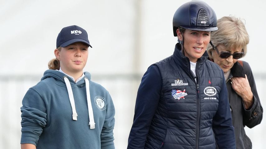 Mia Tindall und Zara Tindall beim Blenheim Palace International Horse Trials in Oxfordshire am 20. September 2026