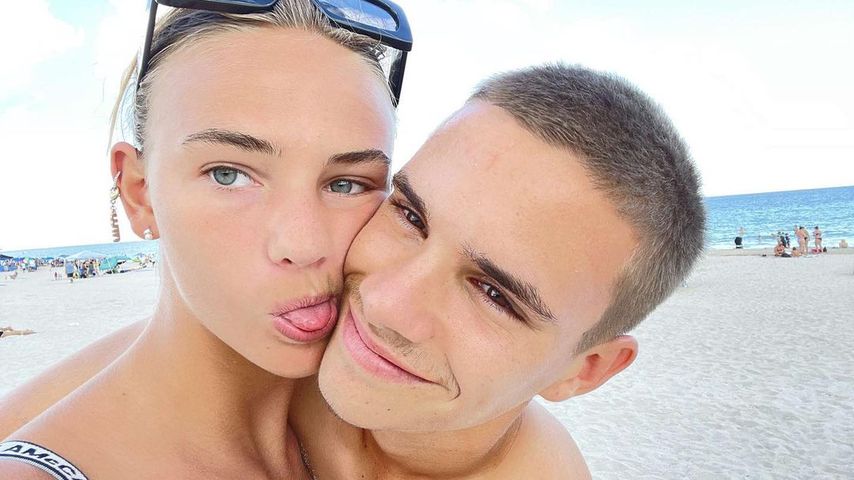 Mia Regan und Romeo Beckham