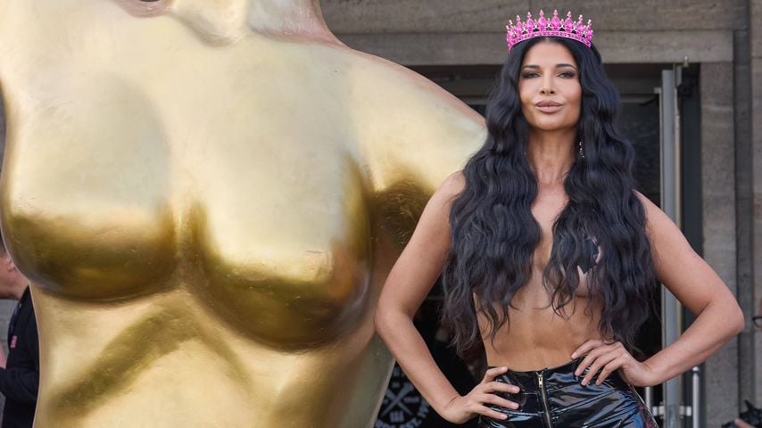 Micaela Schaefer bei der Eröffnung der 29. Erotikmesse Venus in Berlin