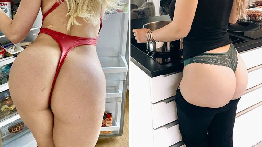 Collage: Micaela Schäfer und Cathy Lugner