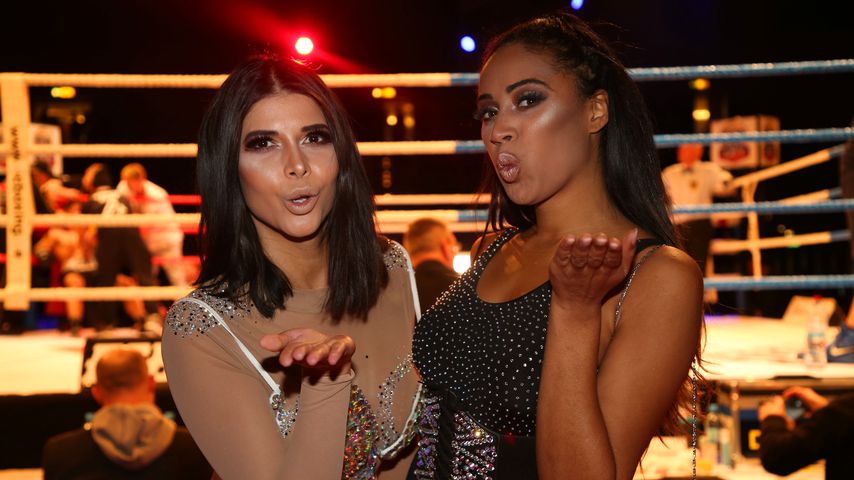 Micaela Schäfer und Sarah Joelle Jahnel in Hamburg 2018