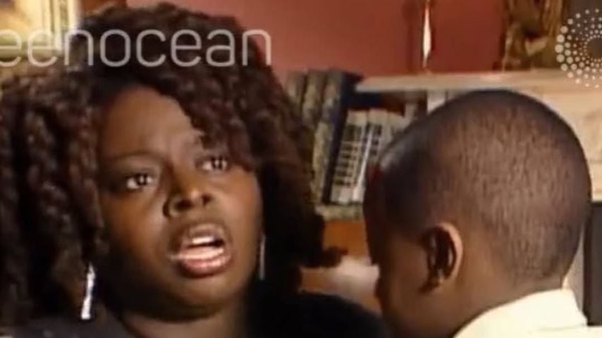 Michael Archer II und seine Mutter Angie Stone