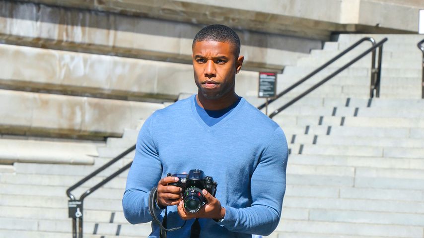 Am Filmset: Michael B. Jordan lässt die Muskeln spielen