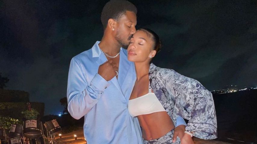 Michael B. Jordan und Lori Harvey im Juli 2021