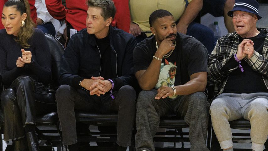 Michael B. Jordan beim Spiel der Lakers, Mai 2023