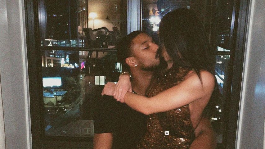 Michael B. Jordan und Lori Harvey im Januar 2022
