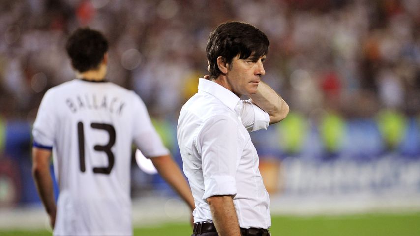 Michael Ballack und Joachim Löw bei der Fußball-EM 2008