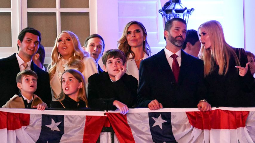 Michael Boulos, Tiffany Trump, Jared Kushner, Bettina Anderson, Donald Trump Jr. und Ivanka Trump