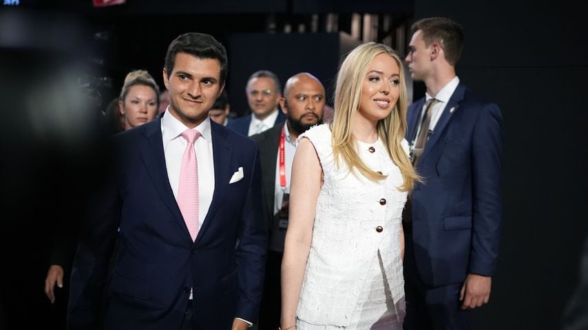 Michael Boulos und Tiffany Trump im Juli 2024