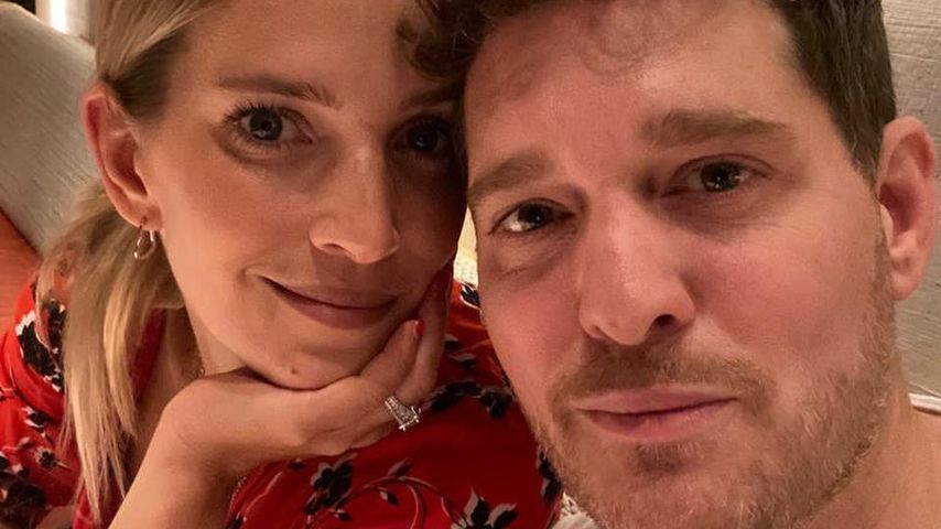 Michael Bublé mit seiner Frau Luisana im August 2021