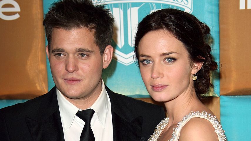 Michael Bublé und Emily Blunt, 2007