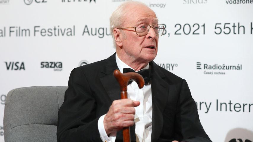 Michael Caine beim Karlovy Vary International Film Festival im August 2021