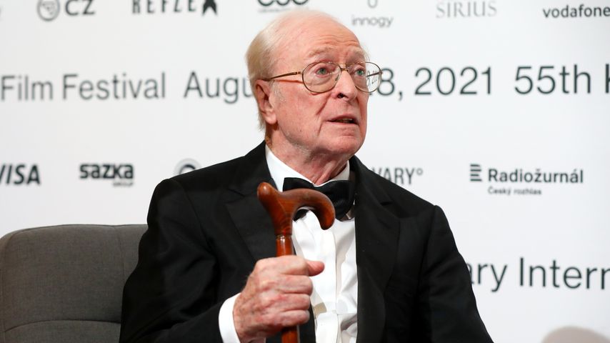 Michael Caine im August 2021 in Tschechien
