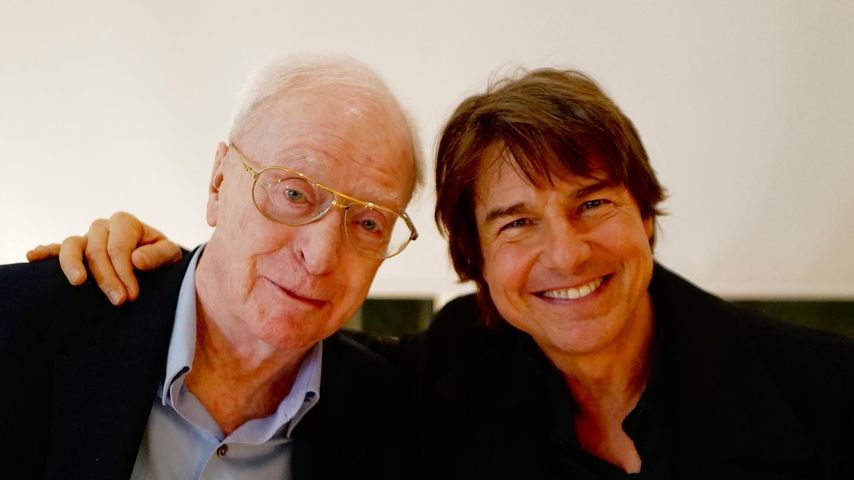 90 Jahre alt geworden: Michael Caine feiert mit Tom Cruise