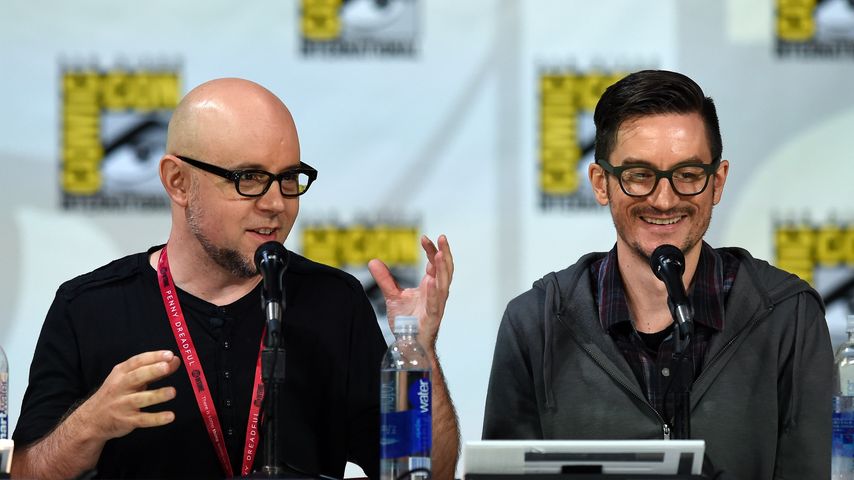 Michael Dante DiMartino und Bryan Konietzko, Juli 2014