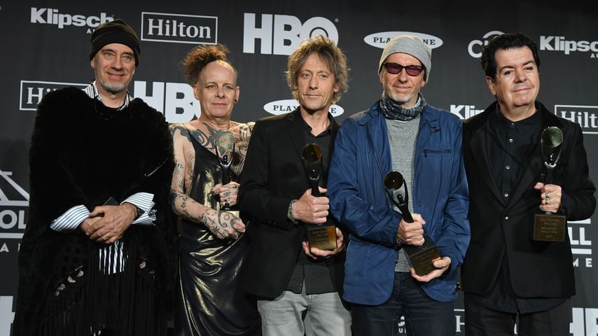 Michael Dempsey, Pearl Thompson, Perry Bamonte, Boris Williams und Lol Tolhurst