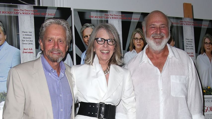 Michael Douglas, Diane Keaton und Rob Reiner, "Das grenzt an Liebe"-Premiere im Jahr 2014