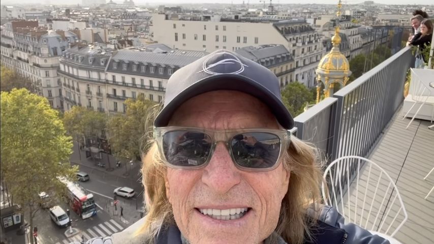 Michael Douglas in Paris, 2022