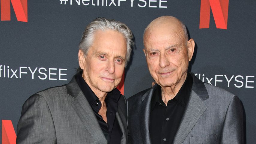 Michael Douglas und Alan Arkin, Co-Stars