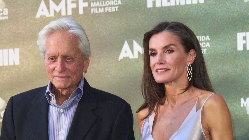 Königin Letizias Wow-Look stiehlt Michael Douglas die Show!