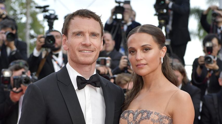Michael Fassbender und Alicia Vikander im Mai 2023