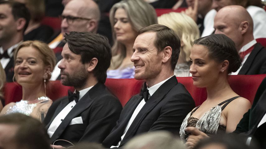 Michael Fassbender und Alicia Vikander im Juni 2023