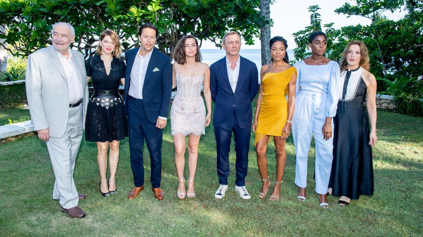 Der "James Bond"-Cast auf Jamaika im April 2019