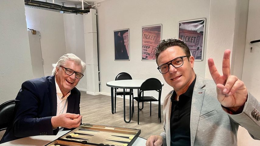 Michael Hartl und Stefan Mross im April 2024