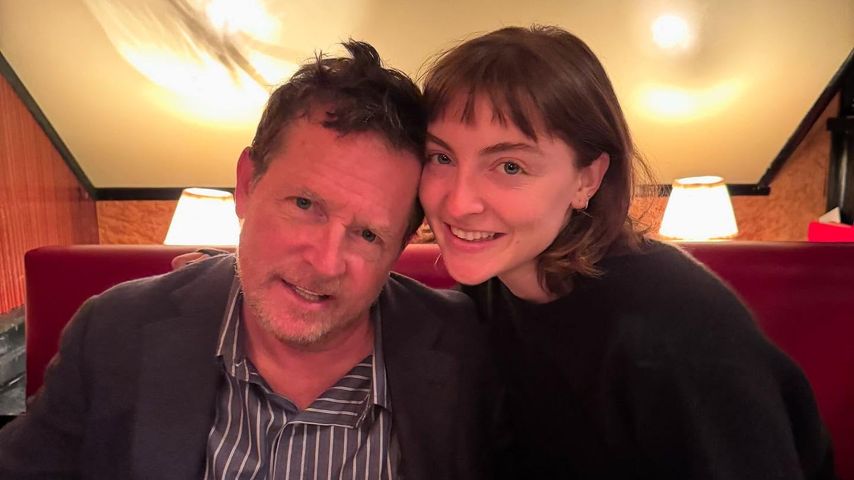 Michael J. Fox mit seiner Tochter Esmé