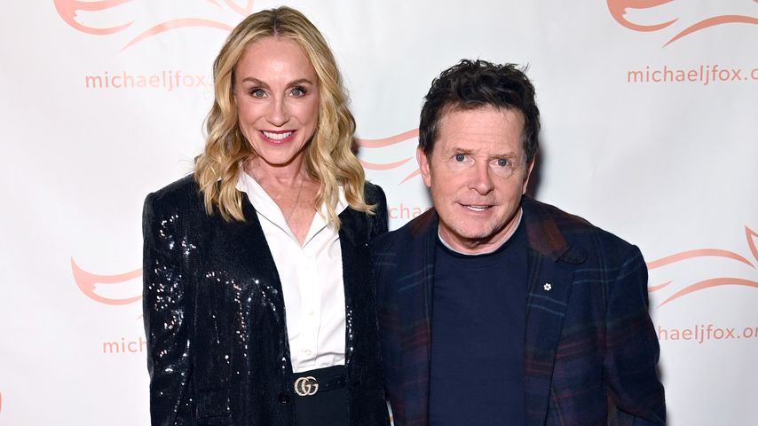 Michael J. Fox und Ehefrau Tracy, November 2023