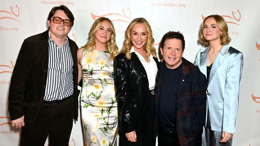 Michael J. Fox und seine Familie, November 2023