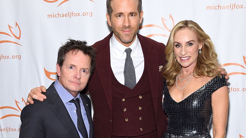 Michael J. Fox, Ryan Reynolds und Tracy Pollan