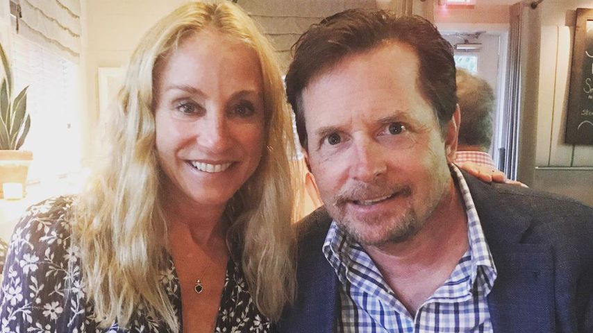 Michael J. Fox und Tracy Pollan
