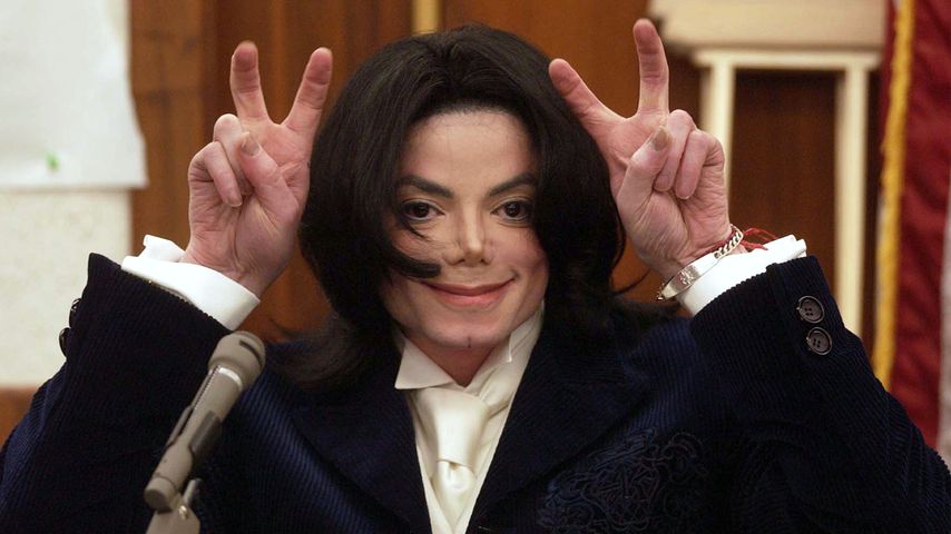 Michael Jackson im Dezember 2002