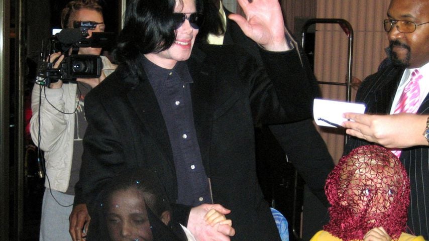 Michael Jackson mit Paris und Prince