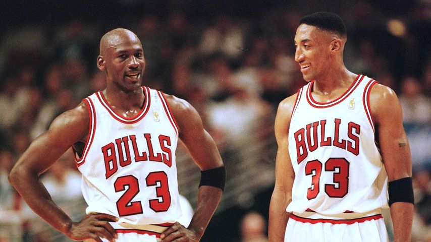 Michael Jordan und Scottie Pippen, 1997
