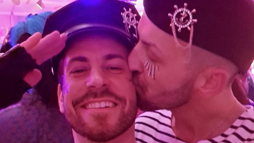 Michael Kaufmann und sein Freund Manuel im Februar 2023