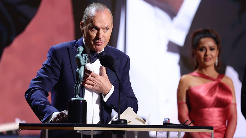 Michael Keaton und Salma Hayek bei den Screen Actors Guild Awards