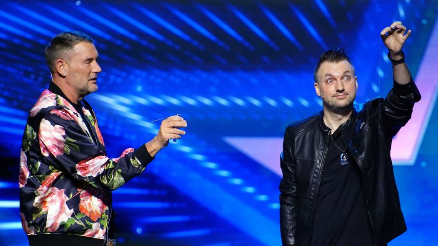 Michael Michalsky und "Supertalent"-Kandidat Christopher Köhler