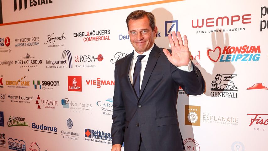 Michael Mronz bei einem Event in Machern, August 2017